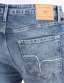 Flying Machine Morrison Skinny Cropped Acid Wash Jeans