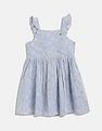 Tommy Hilfiger Kids Girls Printed Regular-Fit Cotton Dress