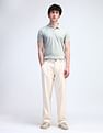 Flying Machine Cotton Relaxed Fit Polo Shirt