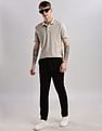 Calvin Klein Jeans Solid Slim Fit Cotton Polo Shirt