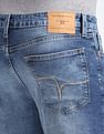 Flying Machine Mankle Relax Tapered Fit Stone Wash Jeans