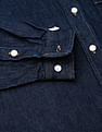 Tommy Hilfiger Solid Regular-Fit Cotton Shirt