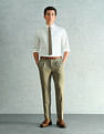 Arrow Newyork Slim Fit Smart Satin Shirt