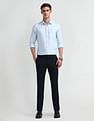 Arrow Slim Fit Mid Rise Trousers