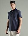 Tommy Hilfiger Kids Printed Regular Fit Cotton Polo T-Shirt