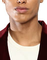 Tommy Hilfiger Men Burgundy Velvetine Solid Formal Blazer