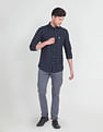 U.S. Polo Assn. Denim Co. Plaid Check Cotton Twill Shirt