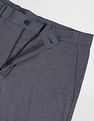 Arrow Newyork Mid Rise Flat Front Trousers