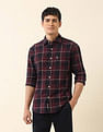 U.S. Polo Assn. Tailored Fit Tartan Checked Shirt