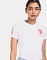 U.S. Polo Assn. Women Solid Pique Polo Shirt