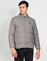 U.S. Polo Assn. Denim Co. Detachable Hood Heathered Heat Tech Jacket