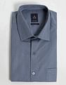 Arrow Manhattan Slim Self-design Dobby Shirt