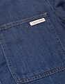 Calvin Klein Jeans Solid Regular-Fit Denim Shirt