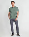 Arrow Sports Heathered Logo Polo Shirt