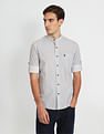 U.S. Polo Assn. Denim Co. Mandarin Collar Printed Shirt