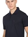 AD by Arvind Chest Pocket Easy Polo Shirt