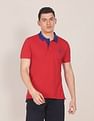 U.S. Polo Assn. Contrast Collar Solid Polo Shirt