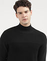 Calvin Klein Jeans Mixed Stitch High Neck Sweater