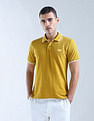 Flying Machine Solid Regular Fit Polo Shirt