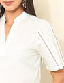 U.S. Polo Assn. Women Regular Fit Solid Top