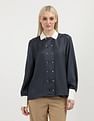 Tommy Hilfiger Relaxed Fit Silk Shirt