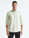 Flying Machine Vertical Stripe Cotton Shirt
