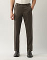 Arrow Solid Smartflex Twill Trousers