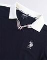 USPA Active Solid Slim Fit Polo Shirt