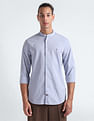 Tommy Hilfiger Mandarin Collar Dobby Shirt