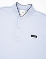 Calvin Klein Jeans Solid Slim-Fit Cotton Polo T-Shirt