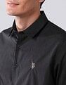 U.S. Polo Assn. Denim Co. Pinstriped Pure Cotton Shirt