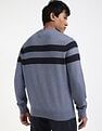 Tommy Hilfiger Striped Regular-Fit Cotton Sweater