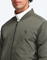 U.S. Polo Assn. Regular Fit Solid Bomber Jacket