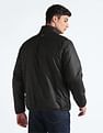 Flying Machine Reversible Solid Quilted Jacket