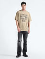 Flying Machine FM X Muhammad Ali Oversized T-Shirt