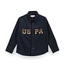 U.S. Polo Assn. Kids Boys Brand Appliqued Shirt