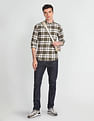 Flying Machine Tartan Check Slim Shirt