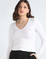 Tommy Hilfiger Slim Fit Essential Logo Top