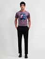 Arrow Newyork Graphic Printed Cotton T-Shirt