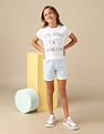 U.S. Polo Assn. Kids Girl Squad Pure Cotton T-Shirt