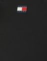 Tommy Hilfiger Solid Black Pu Tote Bag