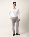 Arrow Manhattan Slim Fit Textured Ceremonial Shirt