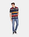 U.S. Polo Assn. Horizontal Stripe Pique Polo Shirt