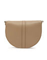 Tommy Hilfiger Solid Khaki Pu Sling Bag