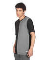 Flying Machine Crew Neck Colour Block T-Shirt