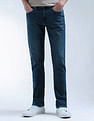 Flying Machine Freddie Slim Straight Fit Stone Washed Jeans
