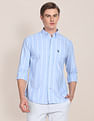 U.S. Polo Assn. Button Down Collar Vertical Stripe Shirt
