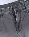 Flying Machine Mid Rise Slash Slim Tapered Fit Jeans