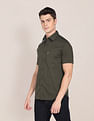 U.S. Polo Assn. Short Sleeve Slim Casual Shirt