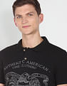 U.S. Polo Assn. Denim Co. Printed Collar Pure Cotton Polo Shirt